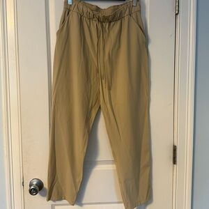 Stretch high rise pants